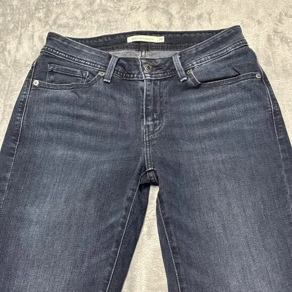 Levi's 529 Jeans Womens Size 29 Curvy Bootcut Stretch Blue Denim Mid Rise 29x29 - Picture 2 of 8